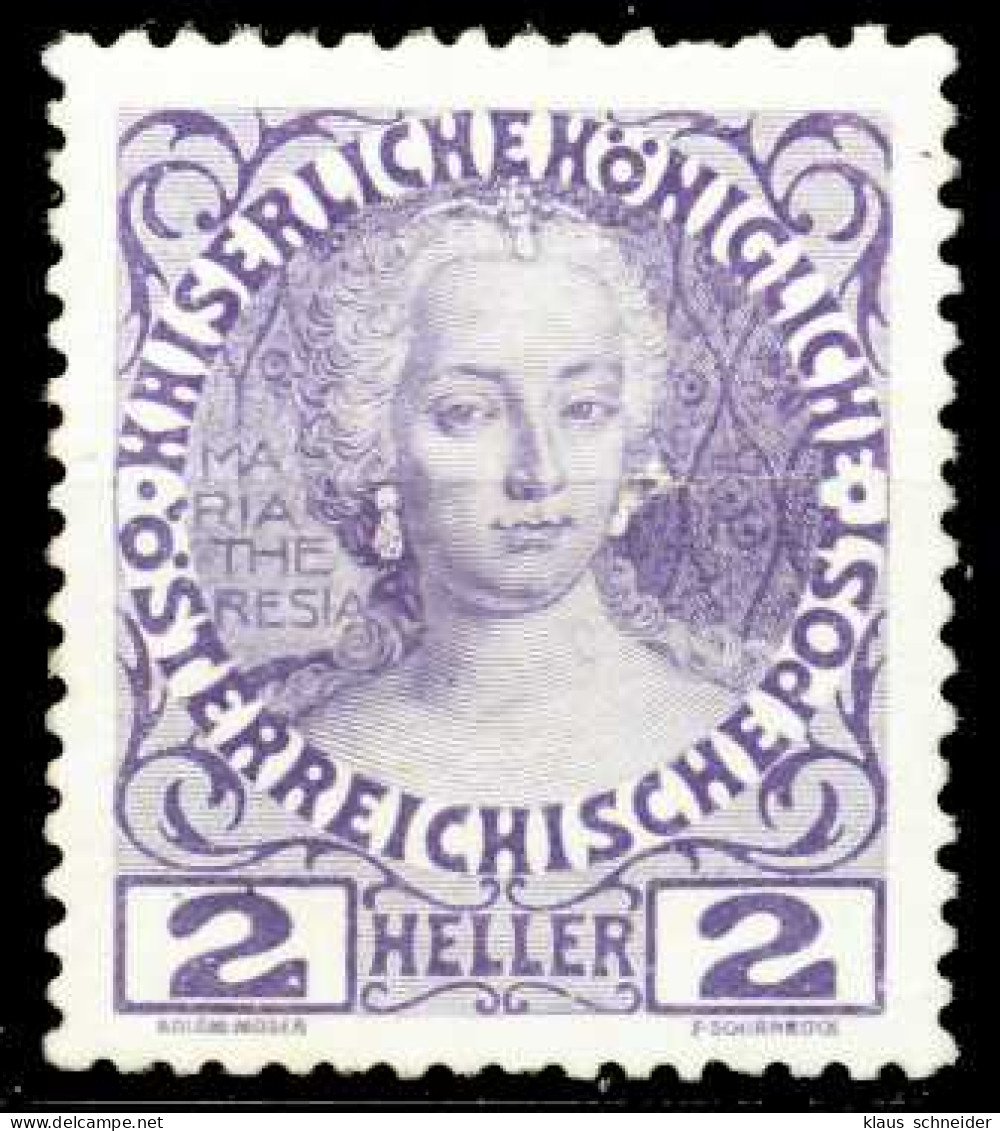 ÖSTERREICH 1908 Nr 140v Postfrisch X56FA7E - Nuovi