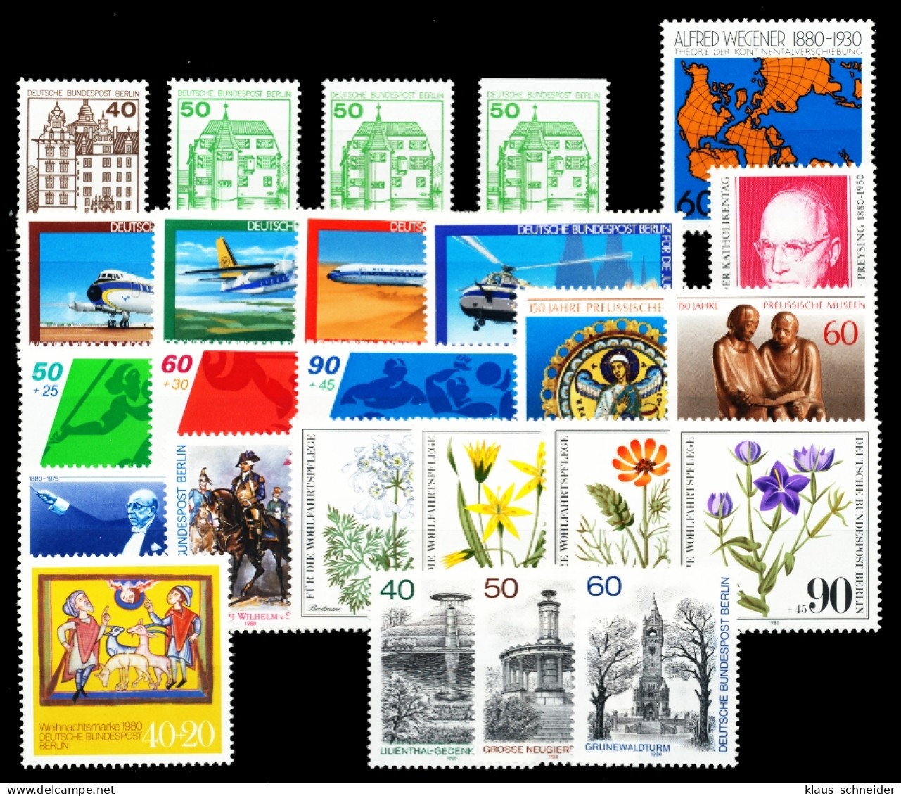 BERLIN Nr 614-636 Postfrisch JAHRGANG X588AF2 - Unused Stamps