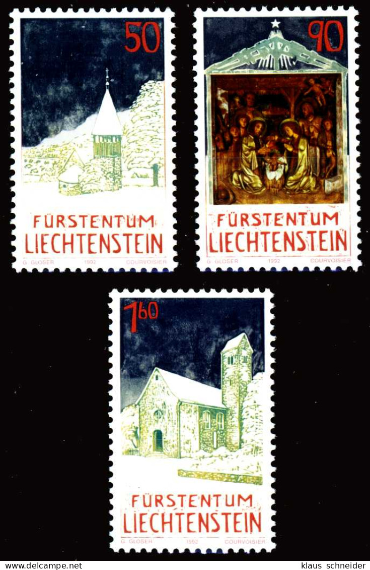 FL 1992 Nr 1050-1052 Postfrisch SA18D4E - Unused Stamps