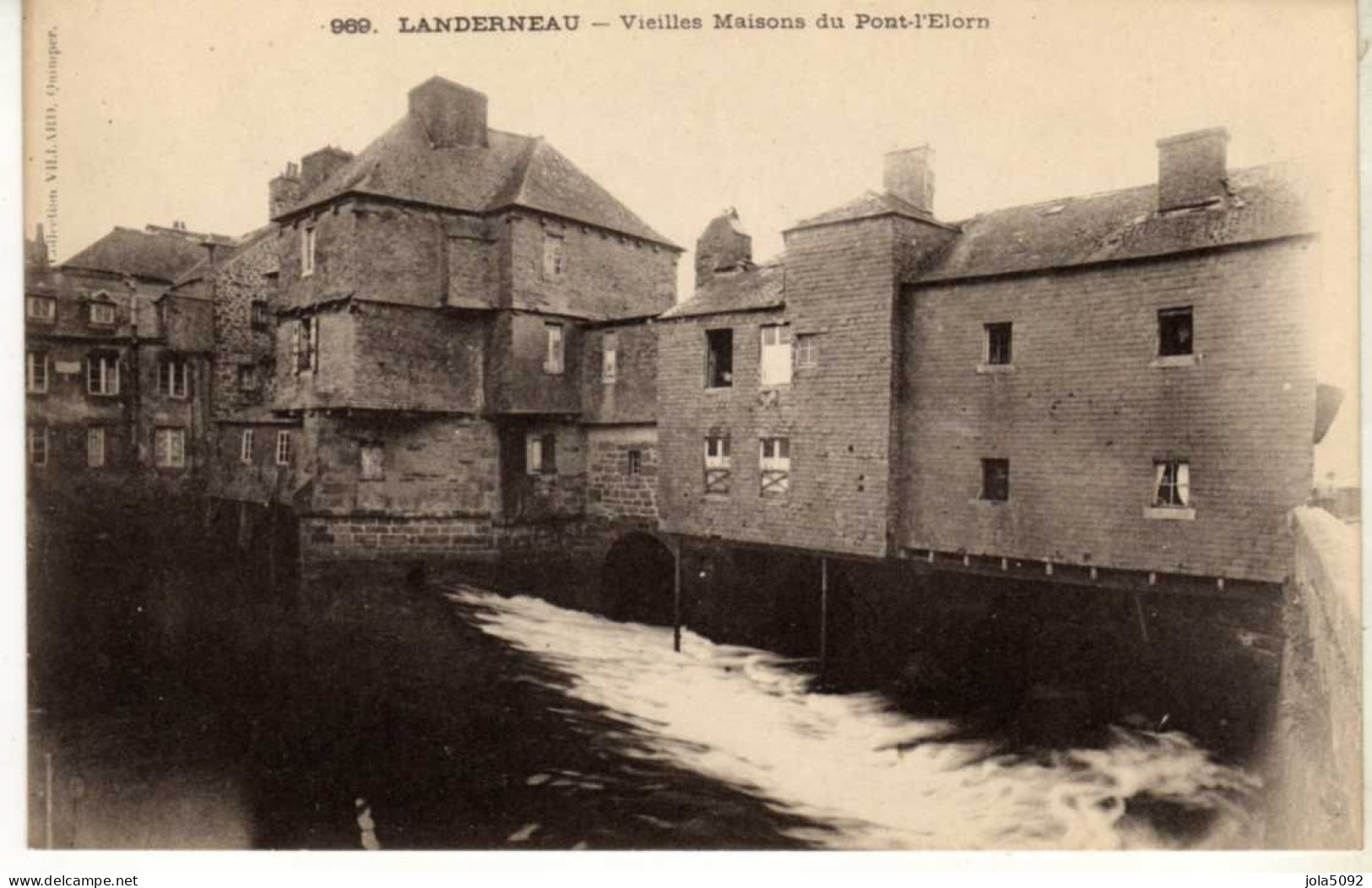 29 / LANDERNEAU - Vieilles Maisons Du Pont-l'Elorn - Landerneau