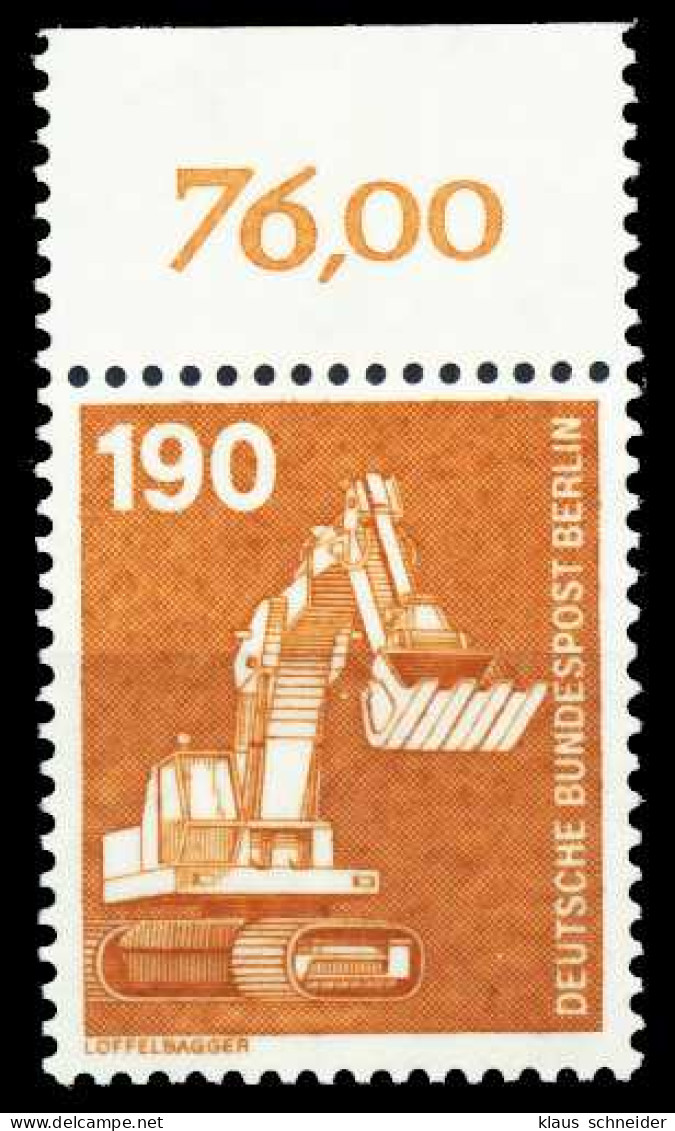 BERLIN DS INDUSTRIE U. TECHNIK Nr 670 Postfrisch ORA X60DC92 - Unused Stamps