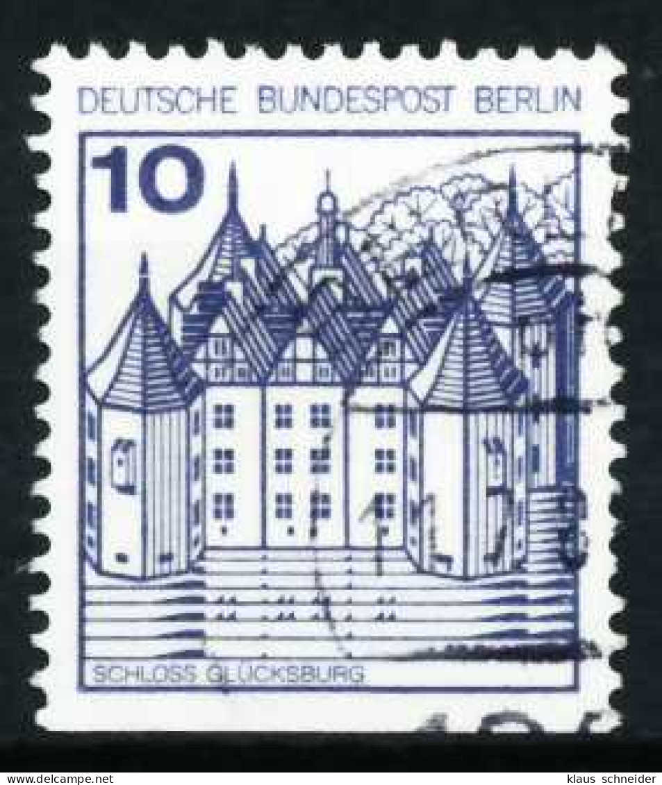BERLIN DS BURGEN U. SCHLÖSSER Nr 532D Zentrisch Gestempelt X61E6EA - Used Stamps