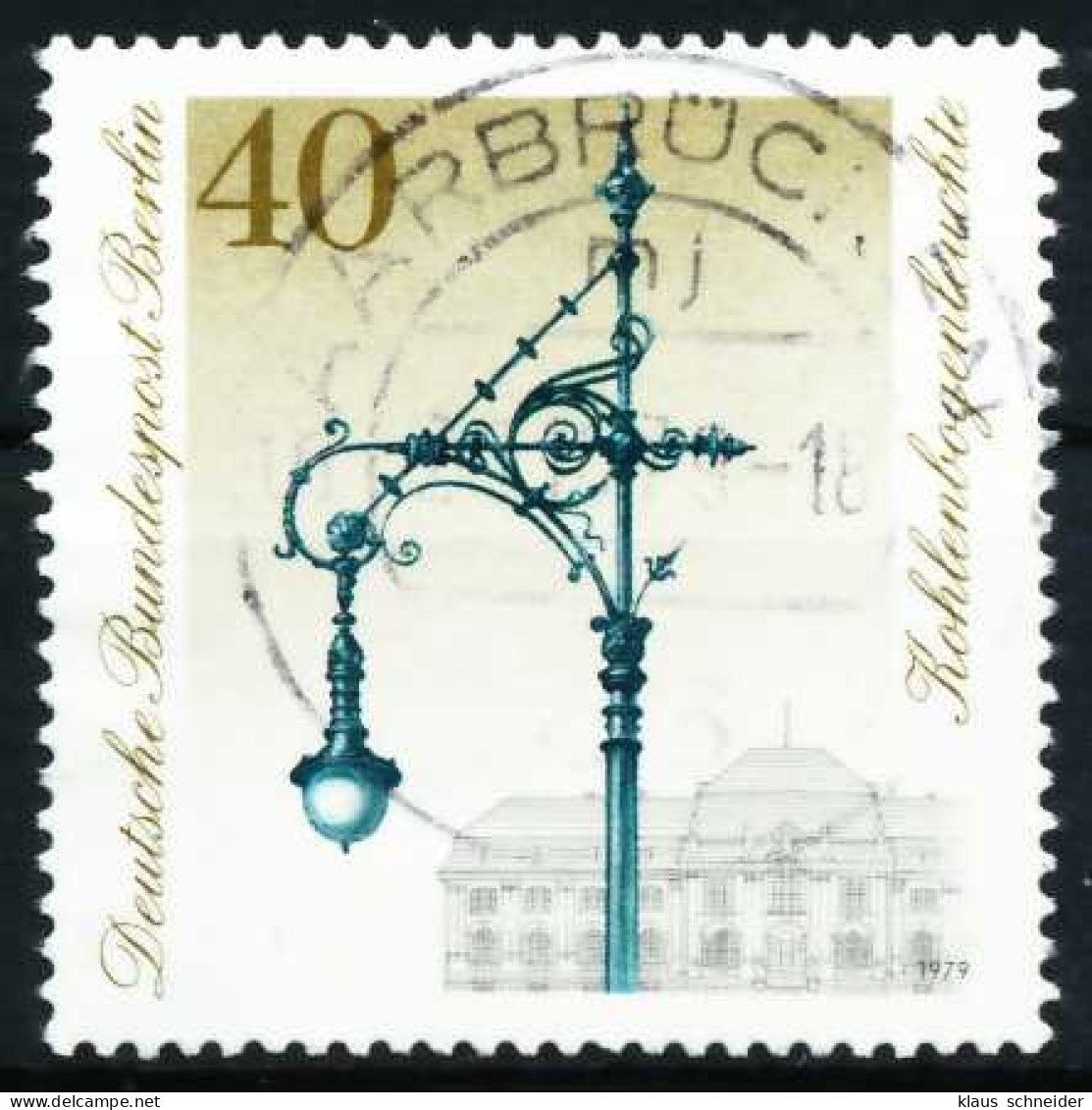 BERLIN 1979 Nr 604 Zentrisch Gestempelt X620D36 - Used Stamps