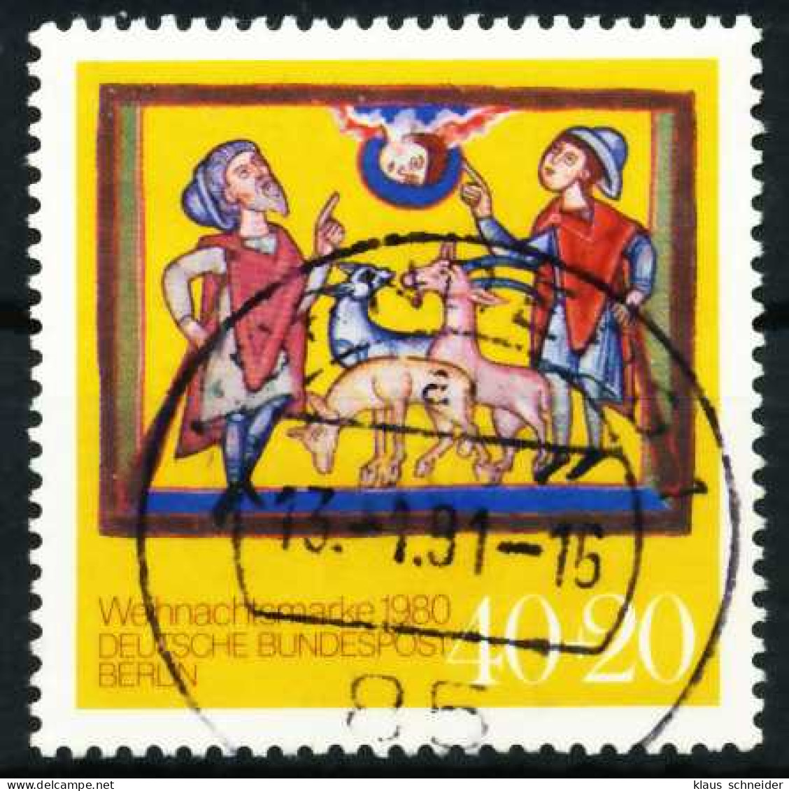 BERLIN 1980 Nr 633 Zentrisch Gestempelt X6210BE - Used Stamps