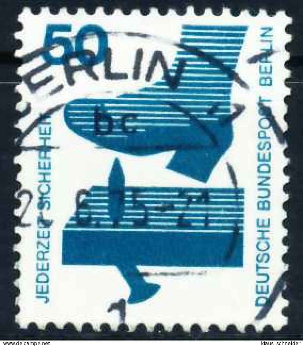 BERLIN DS UNFALLV Nr 408 Zentrisch Gestempelt X6319F6 - Usados