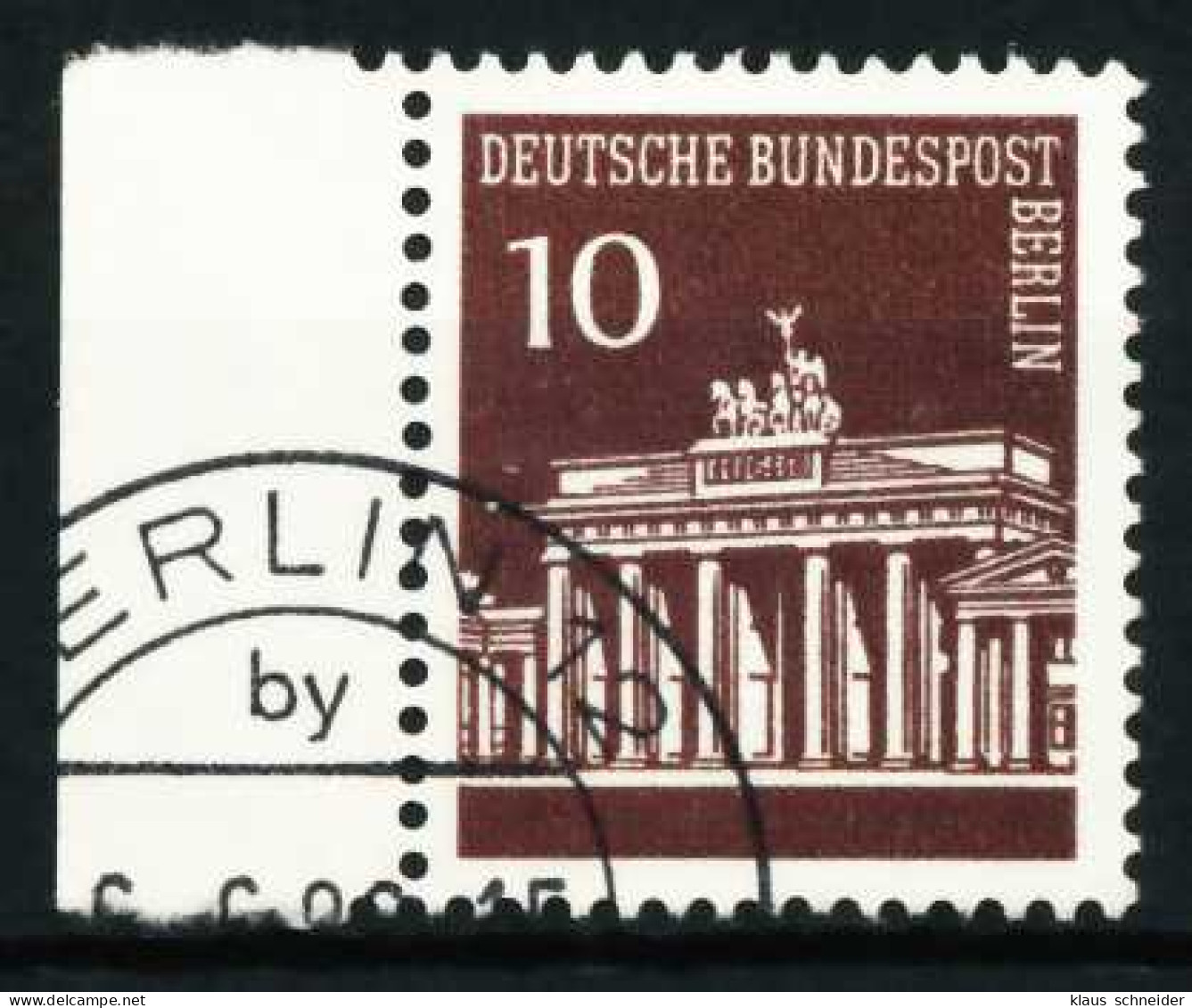 BERLIN DS BRAND. TOR Nr 286 Gestempelt SRA X636FEE - Oblitérés