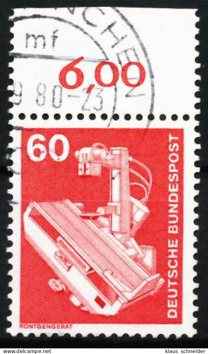 BRD DS INDUSTRIE U. TECHNIK Nr 990 Zentrisch Gestempelt ORA X667F8E - Usados