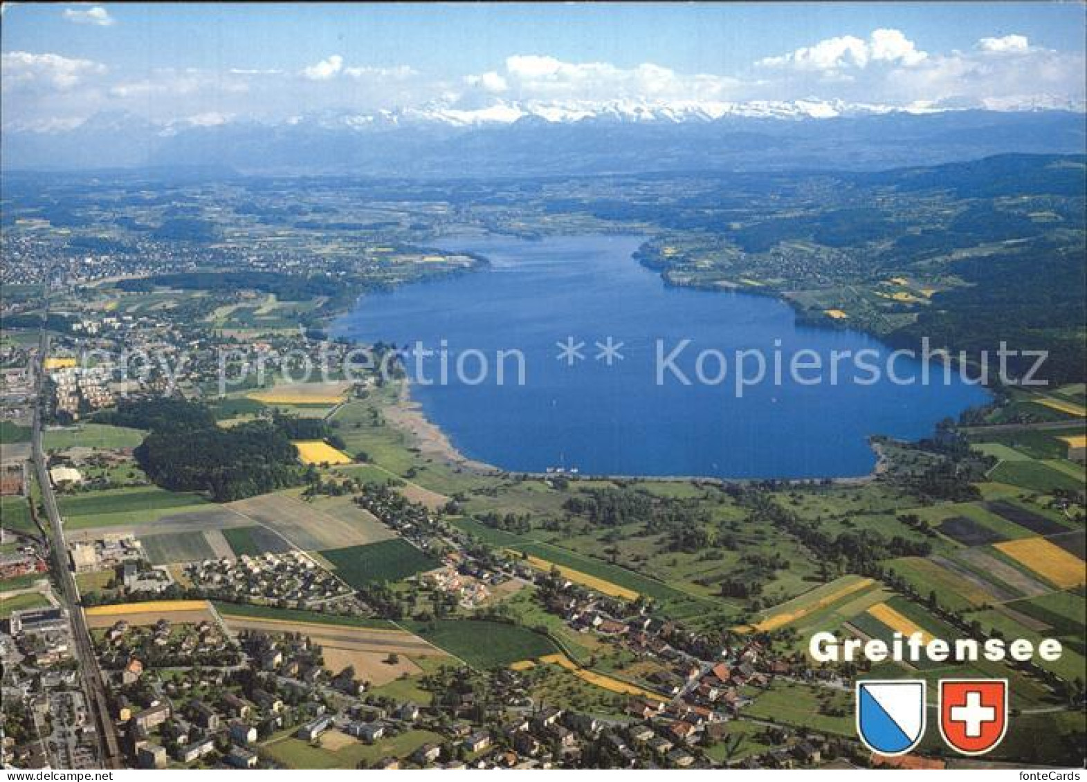 12480053 Greifensee Fliegeraufnahme Mit Seebecken Schwerzenbach Greifensee Uster - Autres & Non Classés