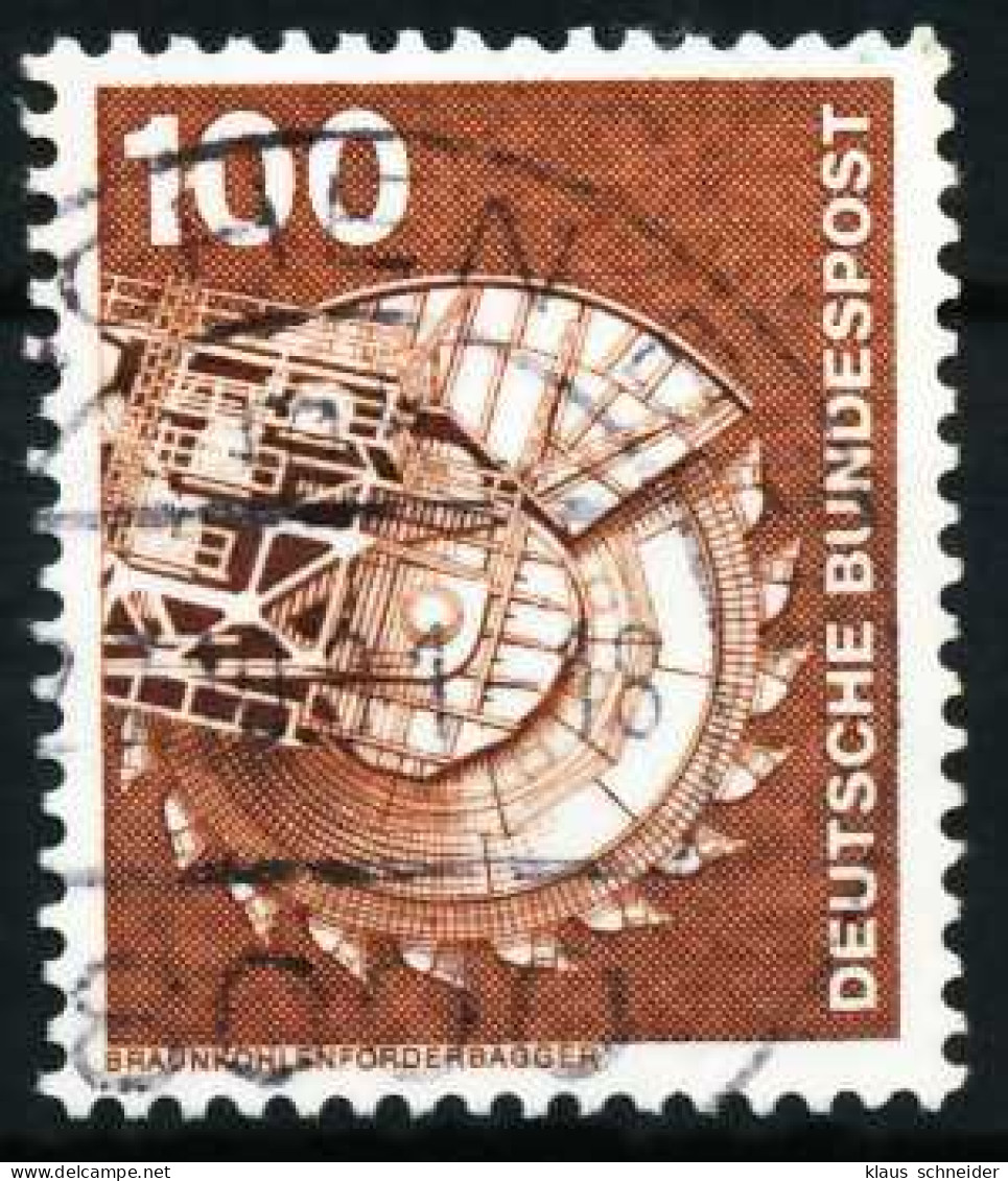 BRD DS INDUSTRIE U. TECHNIK Nr 854 Zentrisch Gestempelt X66C80A - Used Stamps
