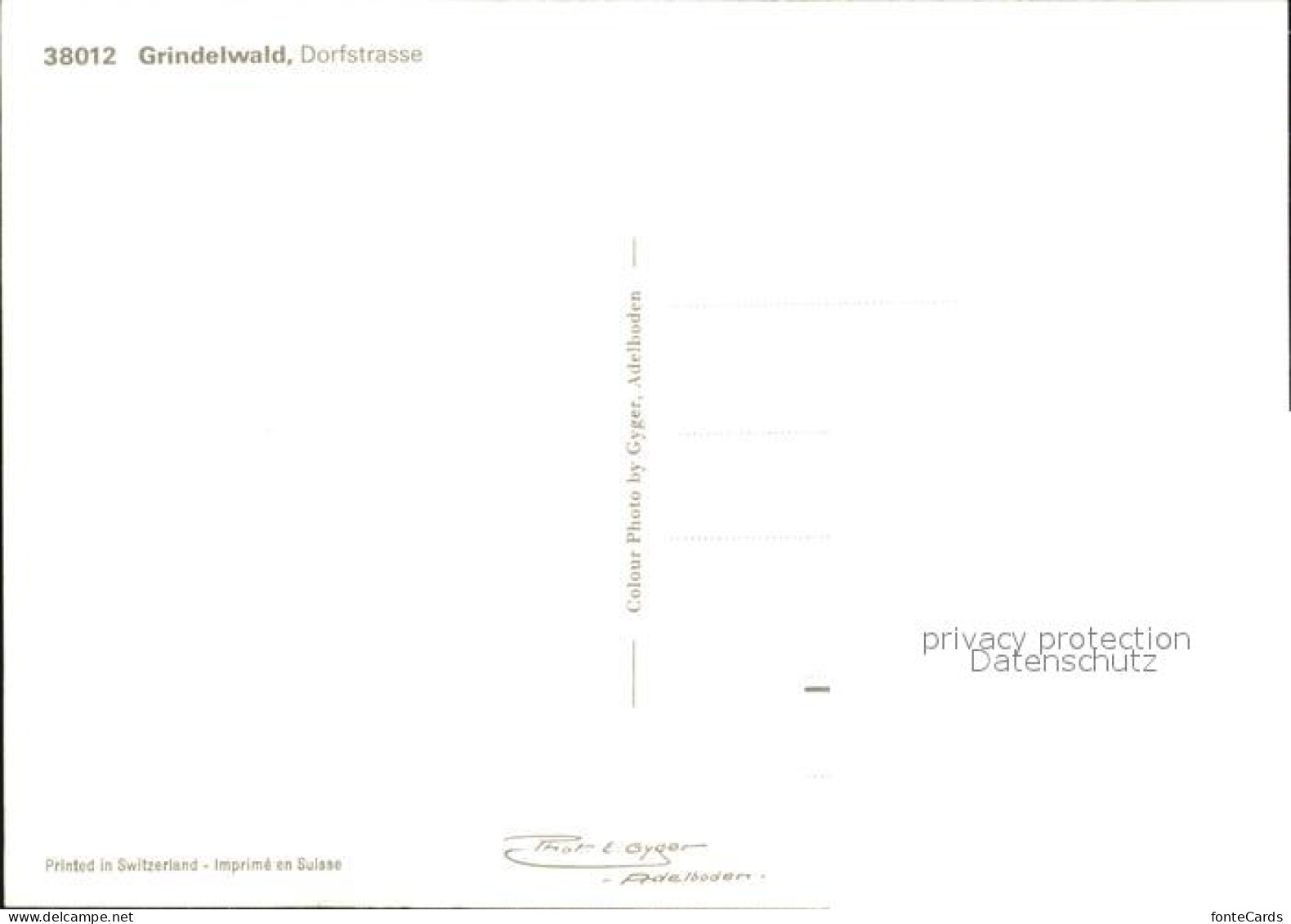 12479431 Grindelwald Dorfstrasse Grindelwald - Andere & Zonder Classificatie