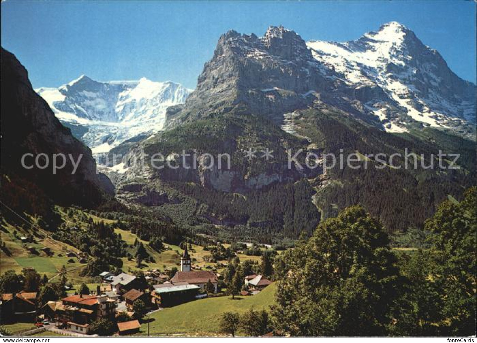 12479430 Grindelwald Fiescherhoerner Hoernli Eiger Grindelwald - Sonstige & Ohne Zuordnung