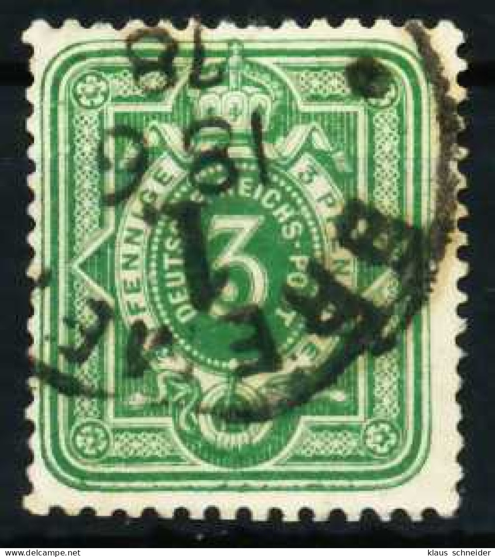 D-REICH K A Nr 31a B Zentrisch Gestempelt Gepr. X68AA0A - Used Stamps