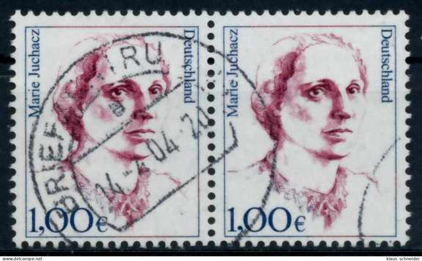 BRD DS FRAUEN Nr 2305 Zentrisch Gestempelt WAAGR PAAR X6A163E - Used Stamps