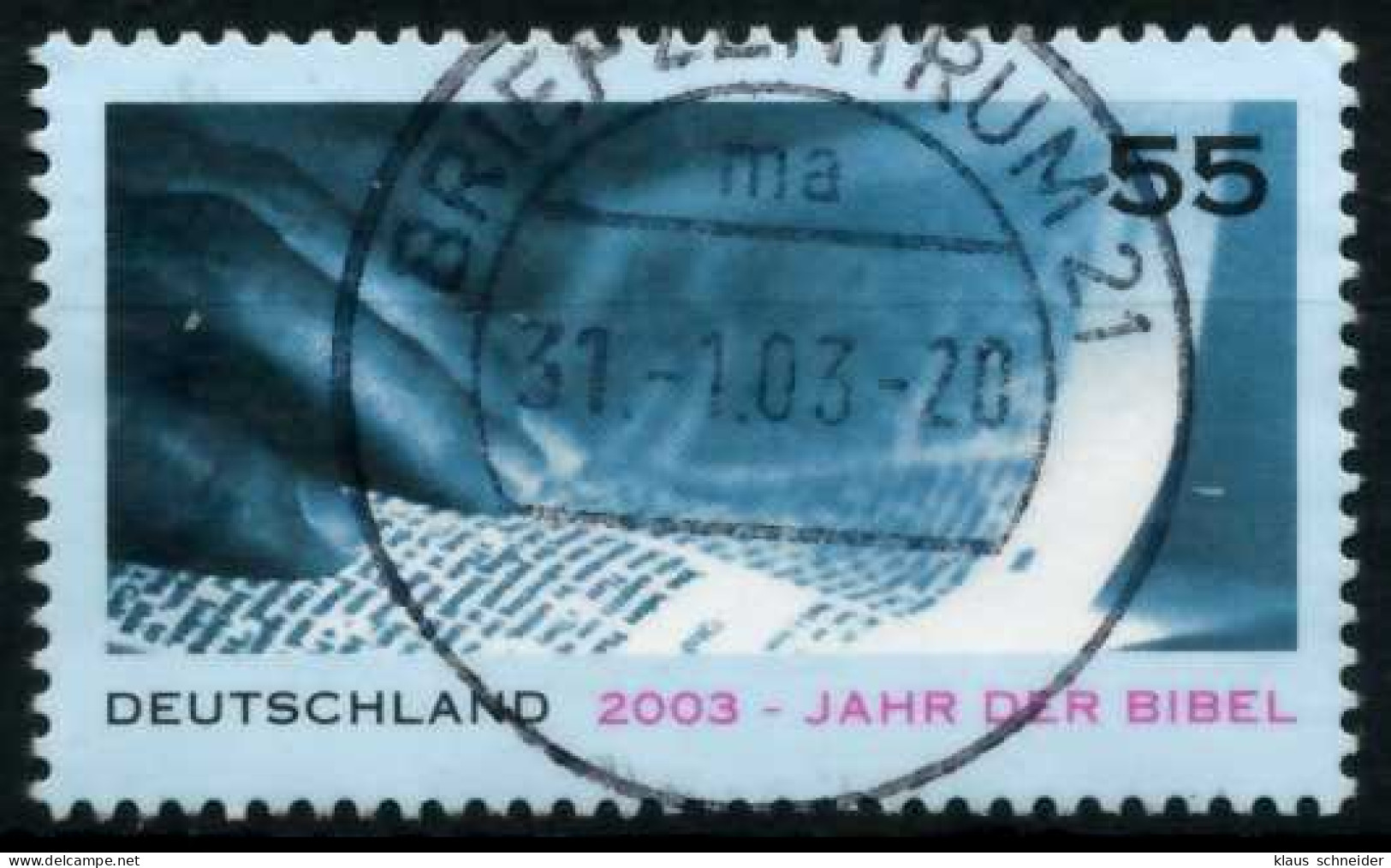 BRD 2003 Nr 2312 Zentrisch Gestempelt X6A1776 - Used Stamps