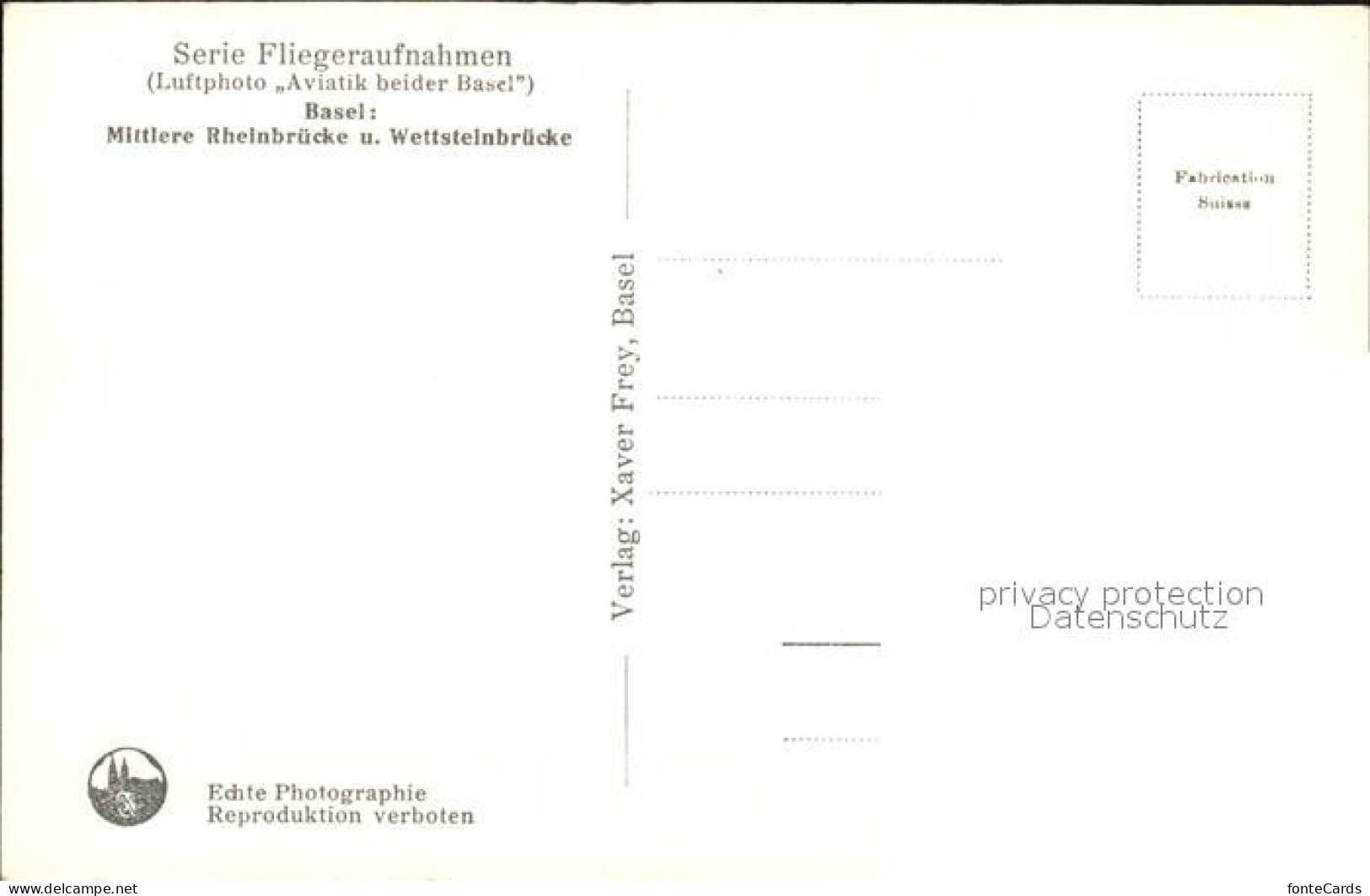 12478163 Basel BS Mittlere Rheinbruecke Und Wettsteinbruecke Serie Fliegeraufnah - Other & Unclassified