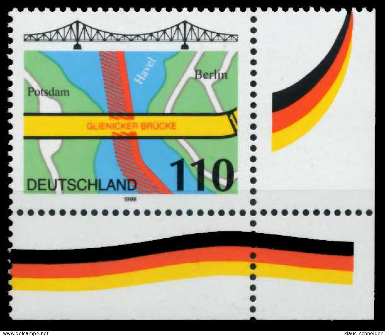 BRD 1998 Nr 1967 Postfrisch ECKE-URE X6C556A - Unused Stamps