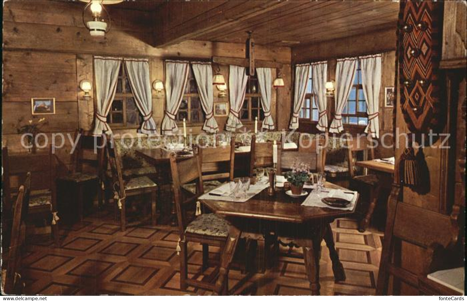 12477430 Grindelwald Hotel Weisses Kreuz Und Post Challi-Stuebli Grindelwald - Other & Unclassified