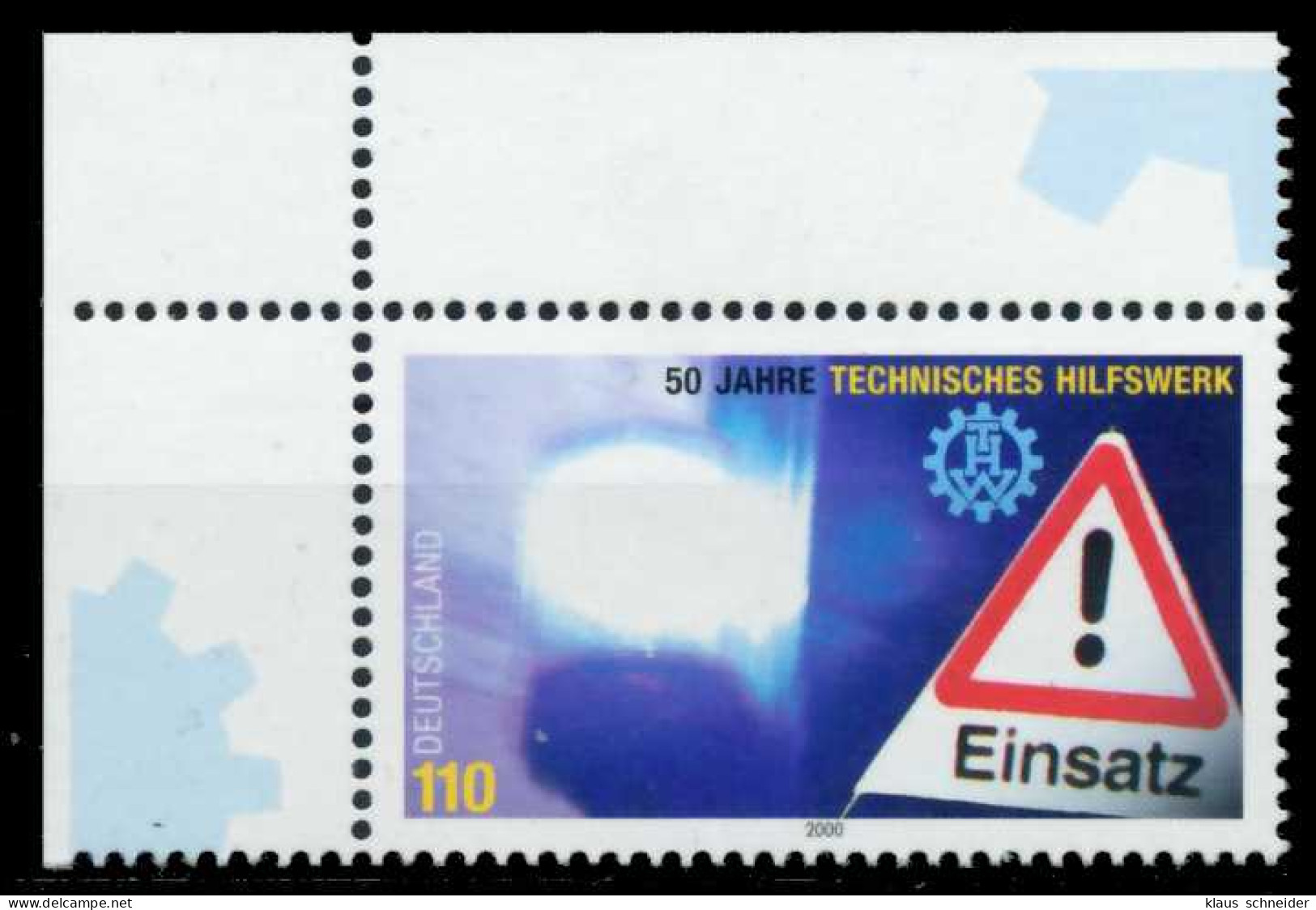 BRD 2000 Nr 2125 Postfrisch ECKE-OLI X6D4BC6 - Unused Stamps