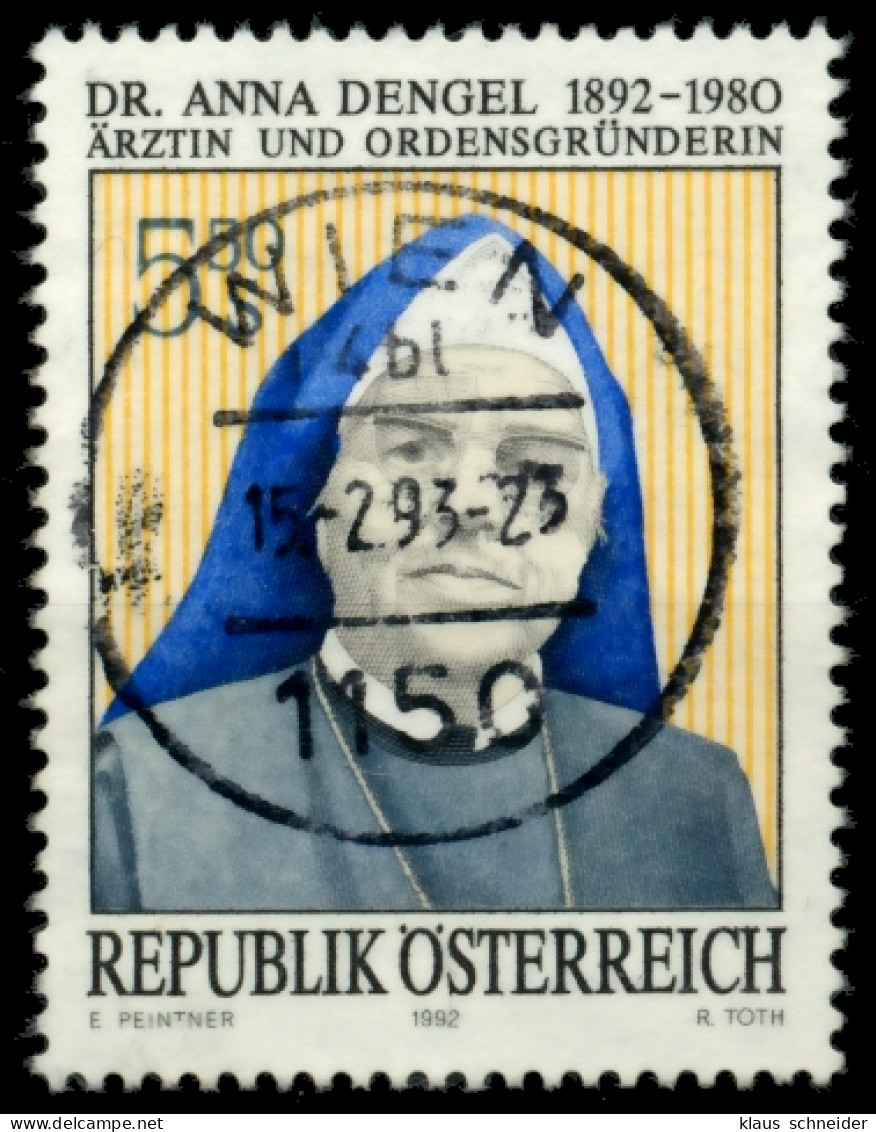 ÖSTERREICH 1992 Nr 2067 Zentrisch Gestempelt X6ECC96 - Gebruikt