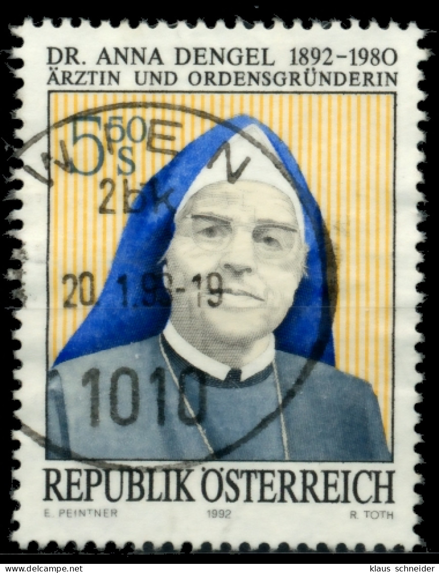 ÖSTERREICH 1992 Nr 2067 Zentrisch Gestempelt X6ECCBE - Used Stamps