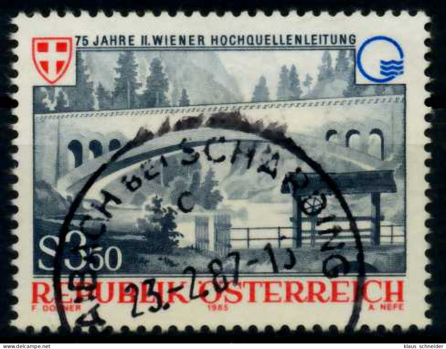 ÖSTERREICH 1985 Nr 1834 Zentrisch Gestempelt X70058A - Oblitérés