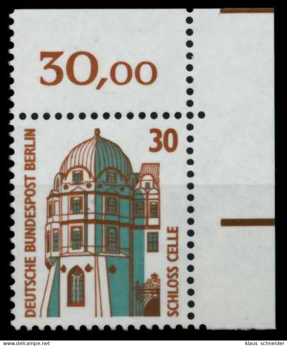 BERLIN DS SEHENSW Nr 793 Postfrisch ECKE-ORE X702CC6 - Unused Stamps