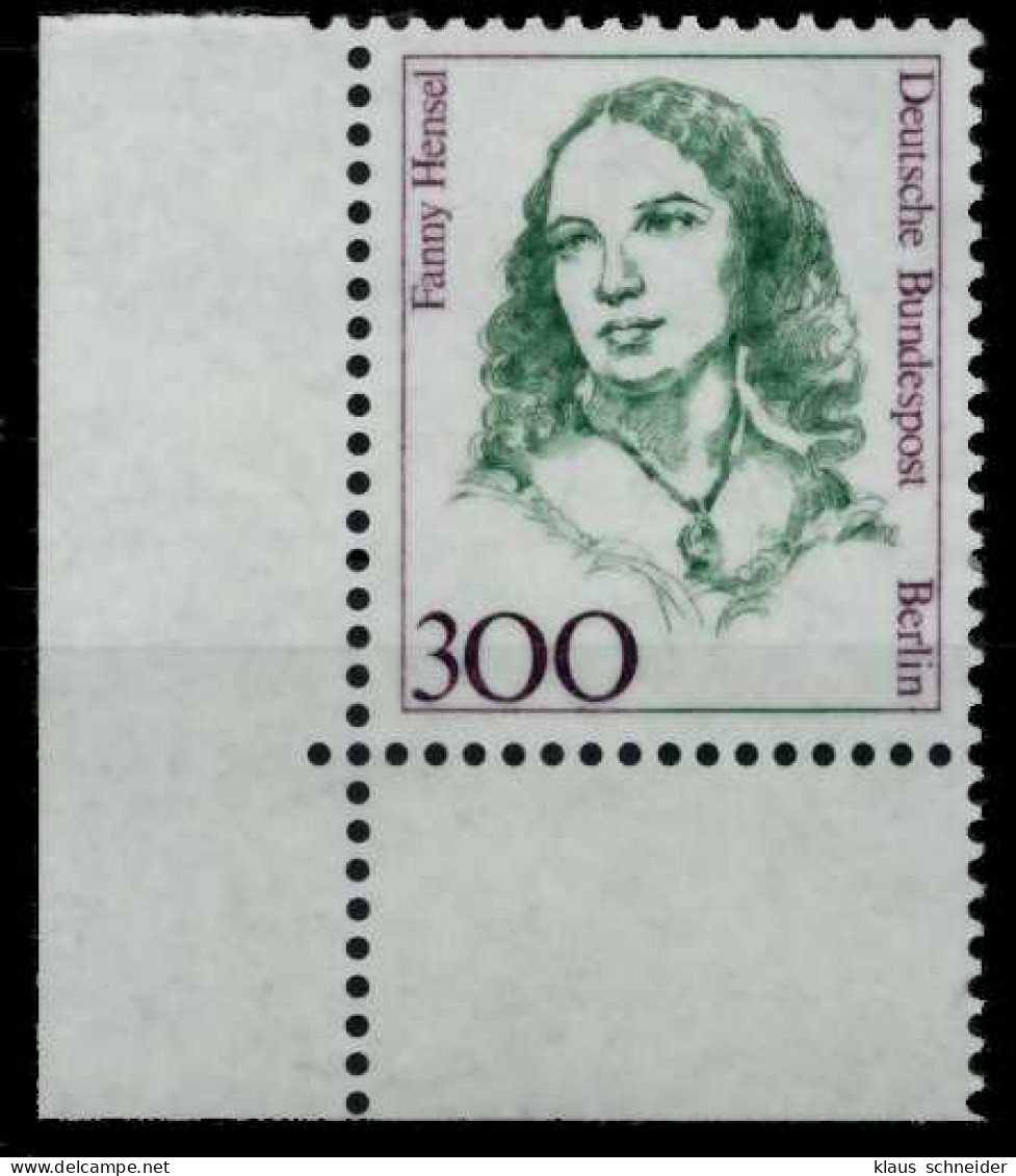 BERLIN DS FRAUEN Nr 849 Postfrisch ECKE-ULI X702D72 - Unused Stamps