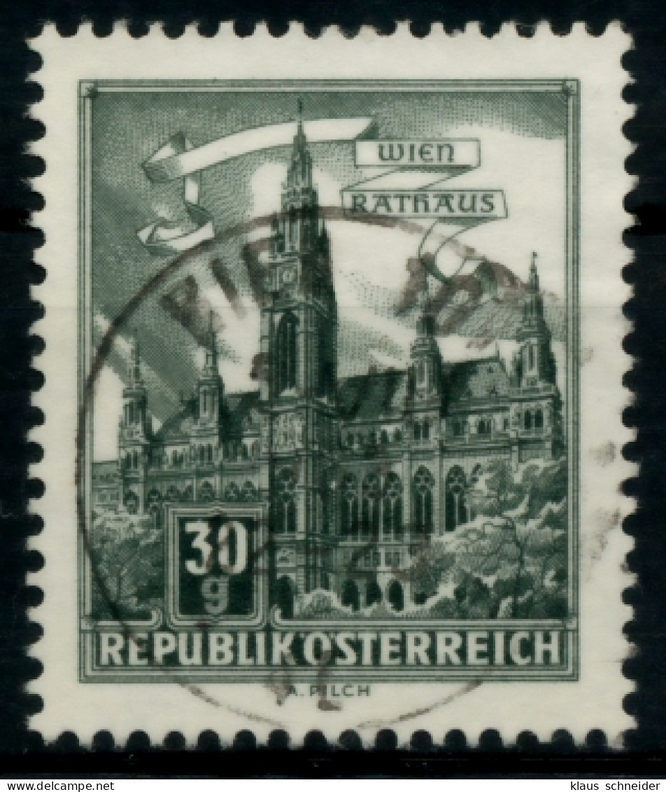 ÖSTERREICH DAUSERSERIEN BAUWERKE Nr 1111 ZENTR- X7147F2 - Oblitérés