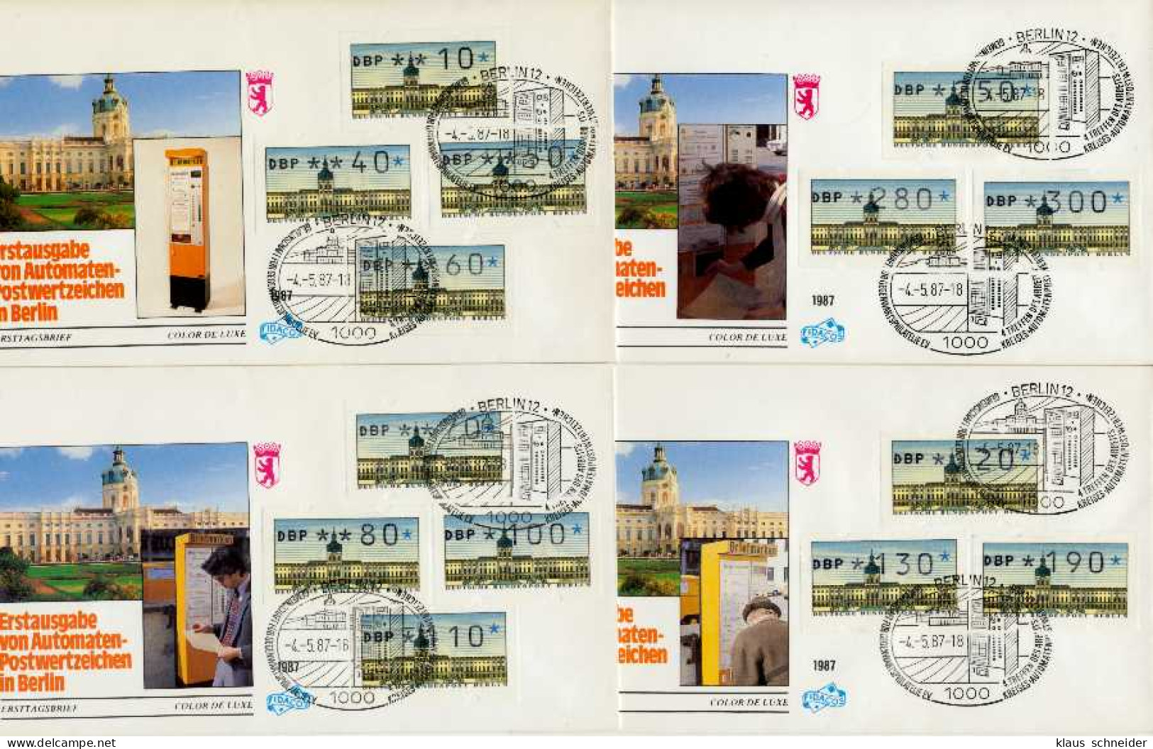 BERLIN Nr VS1-10-300 BRIEF FDC SC10066 - Covers & Documents