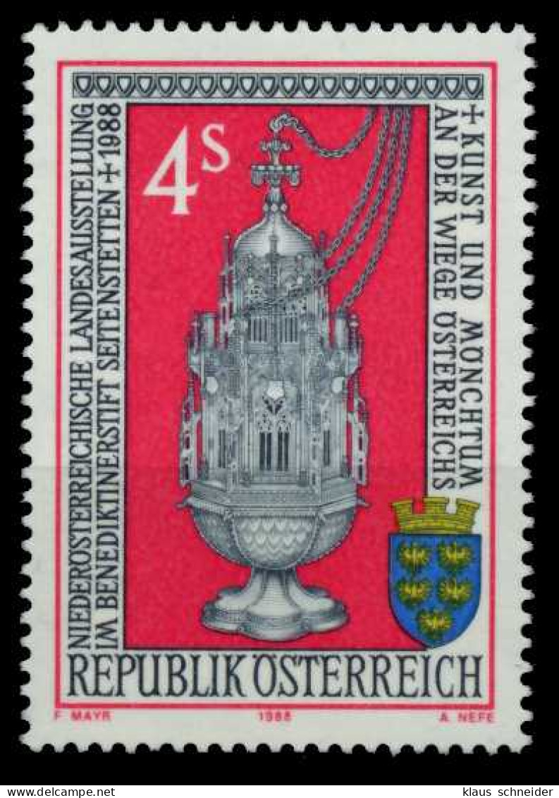 ÖSTERREICH 1988 Nr 1921 Postfrisch SBCC35E - Nuovi