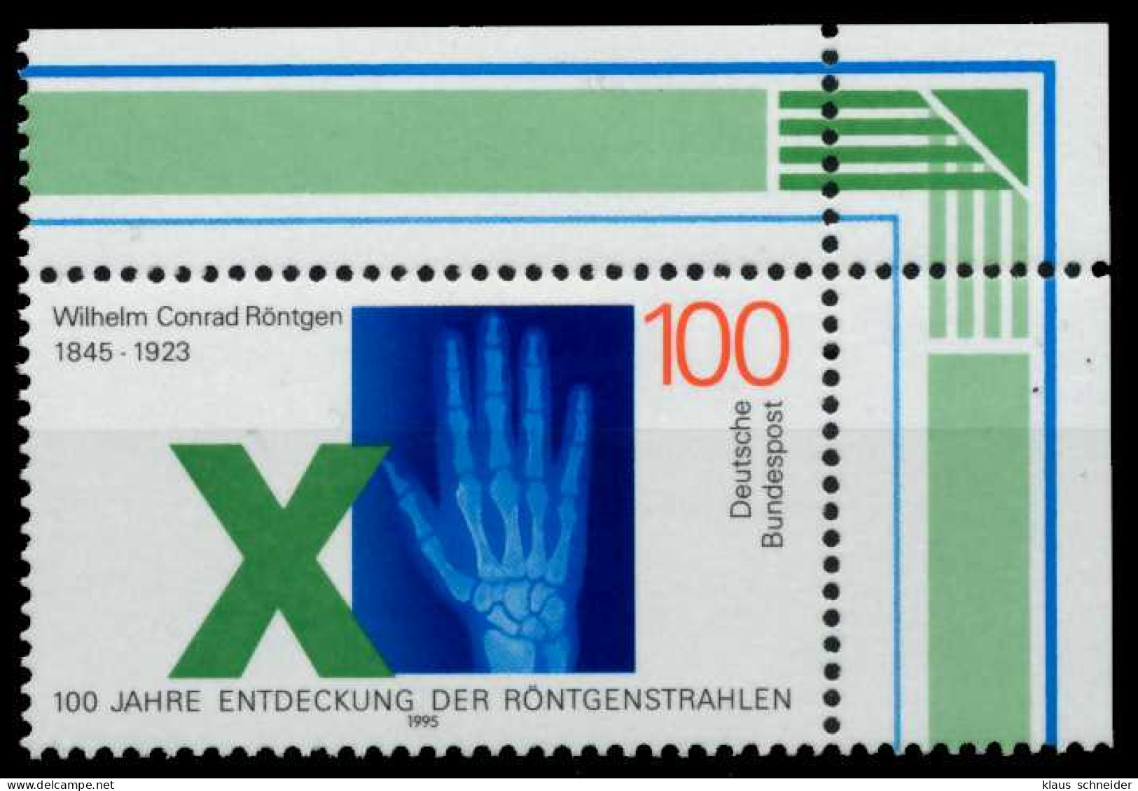 BRD 1995 Nr 1784 Postfrisch ECKE-ORE X76536E - Unused Stamps