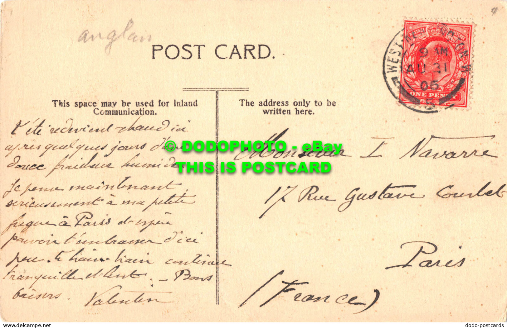 R542448 London. The Horse Guards. 1906 - Other & Unclassified