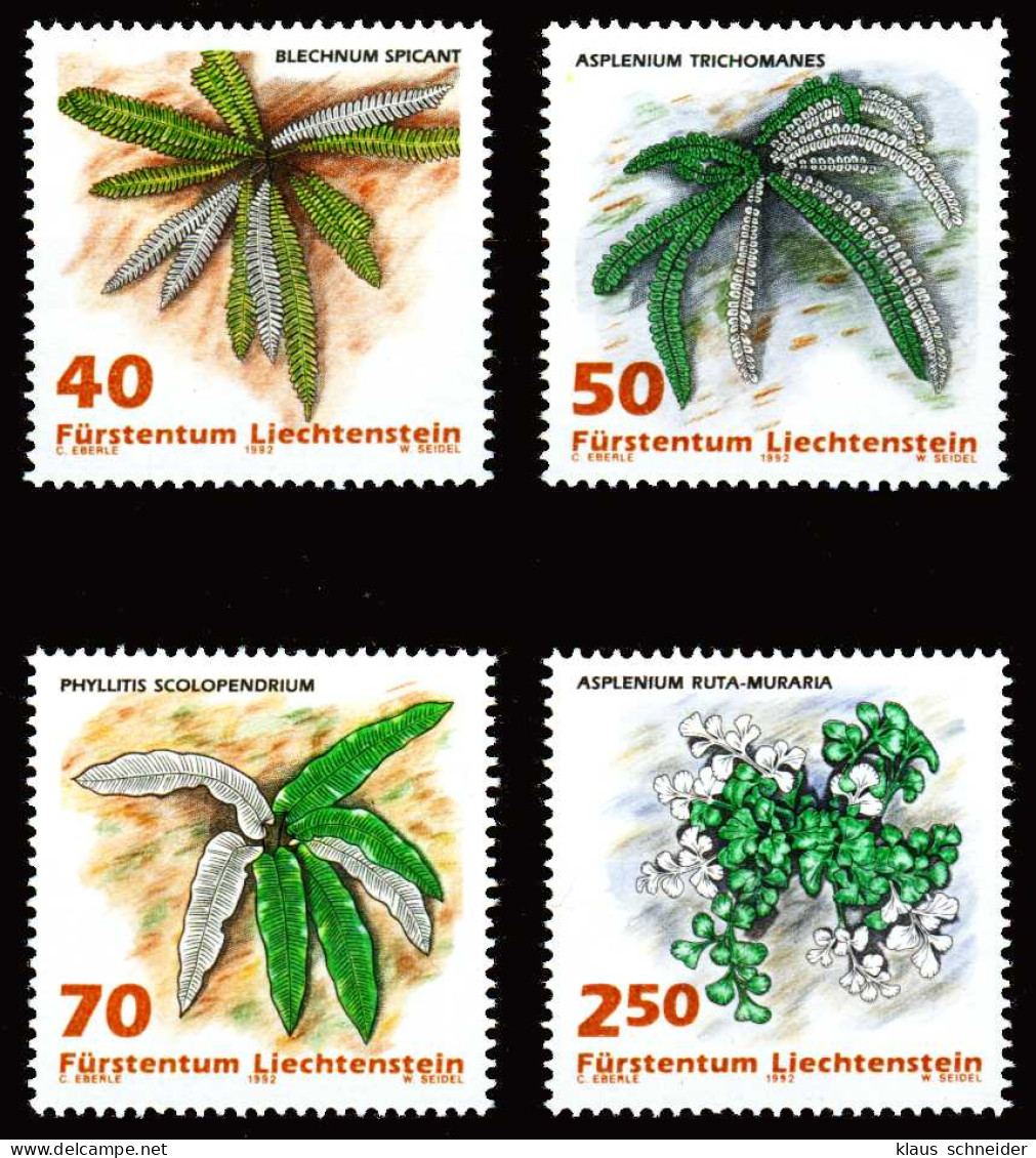 FL 1992 Nr 1045-1048 Postfrisch S54554A - Unused Stamps