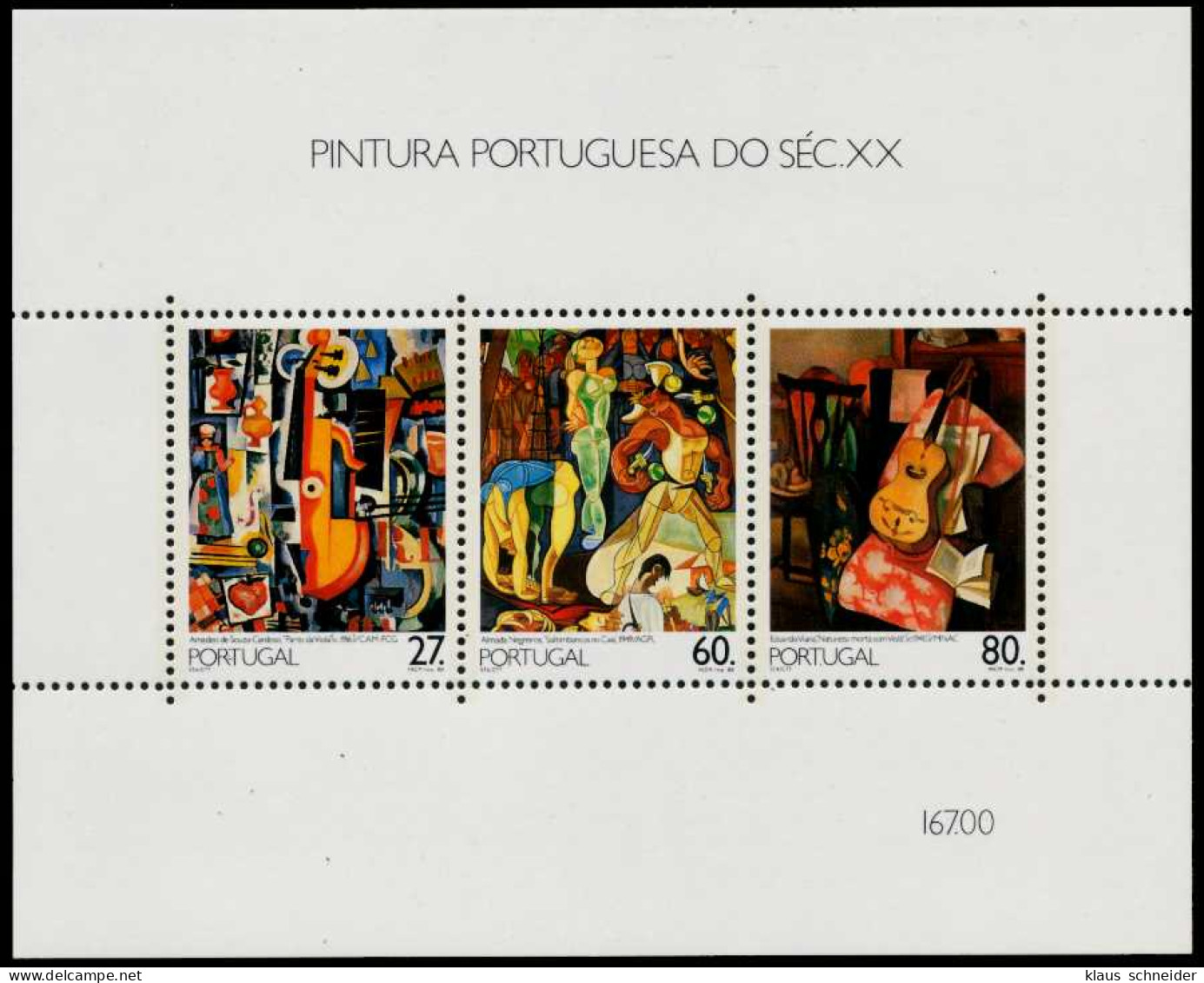 PORTUGAL Block 59 Postfrisch S00D136 - Blocks & Kleinbögen