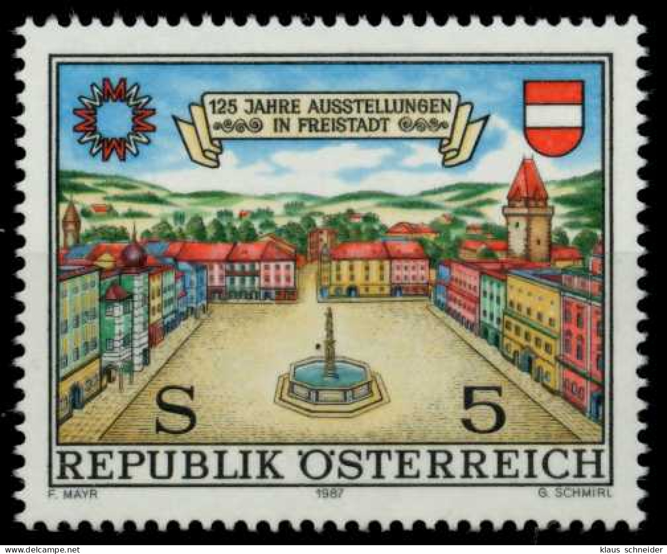 ÖSTERREICH 1987 Nr 1893 Postfrisch S58FBCE - Unused Stamps