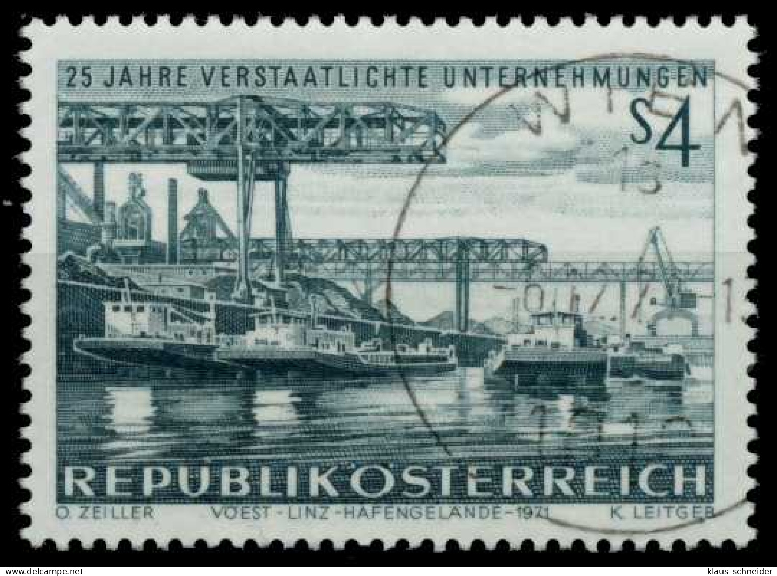 ÖSTERREICH 1971 Nr 1375 Zentrisch Gestempelt X7FE406 - Used Stamps