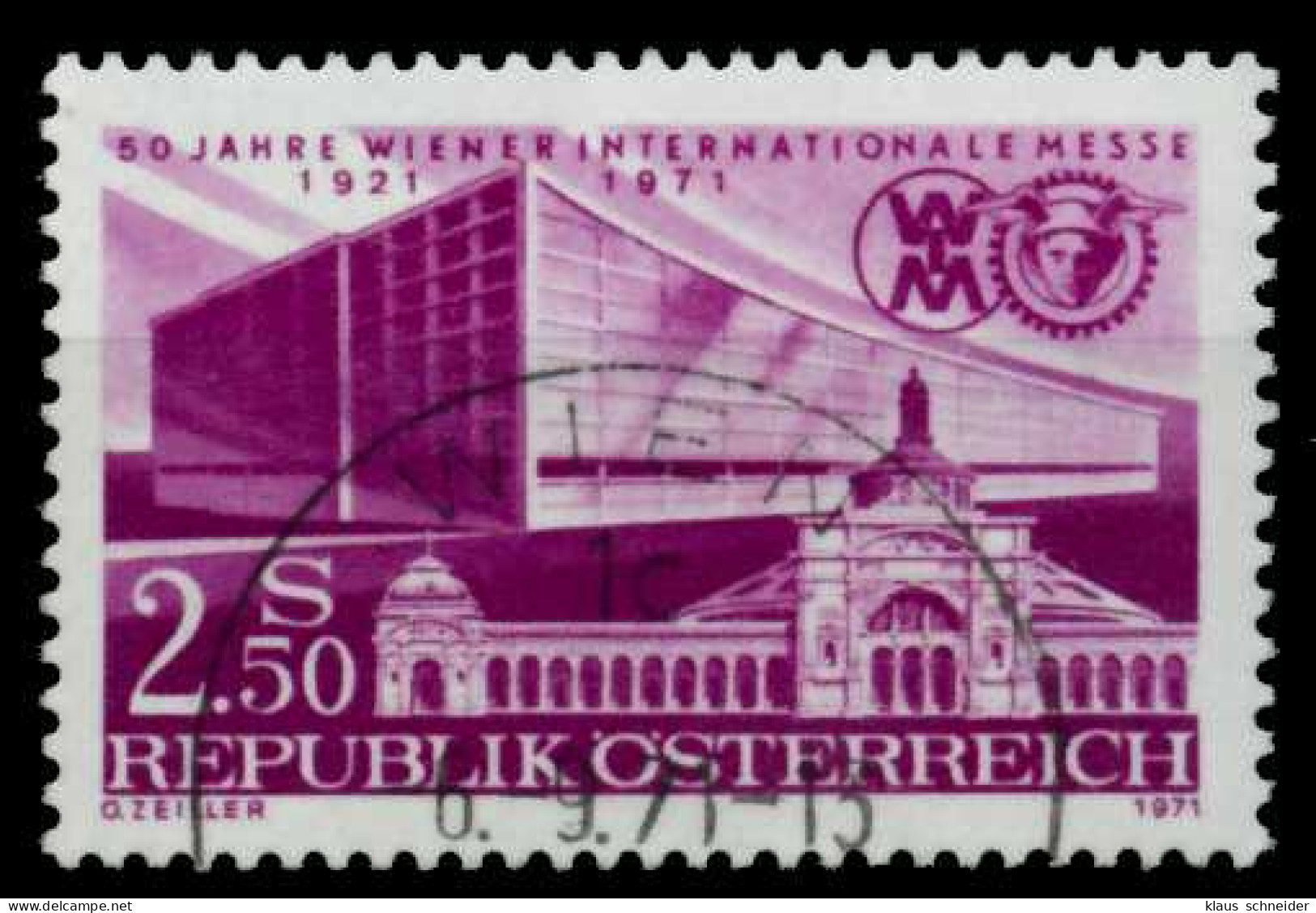 ÖSTERREICH 1971 Nr 1368 Zentrisch Gestempelt X7FE4A6 - Gebraucht