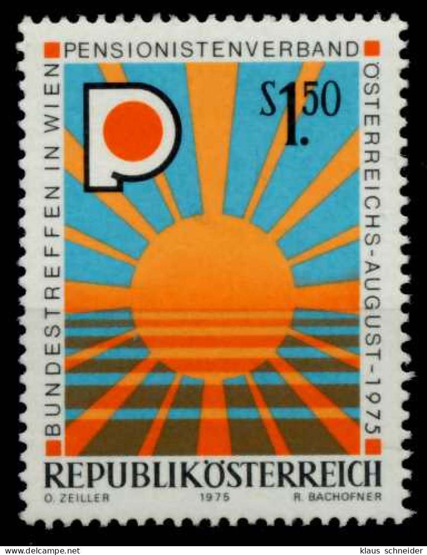 ÖSTERREICH 1975 Nr 1490 Postfrisch X80548A - Nuovi