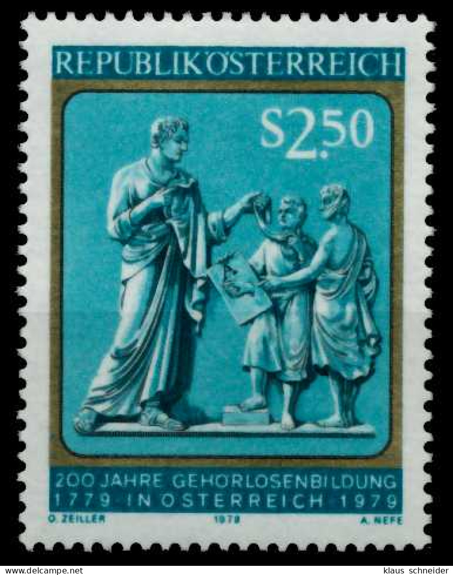 ÖSTERREICH 1979 Nr 1606 Postfrisch X8098B6 - Ongebruikt