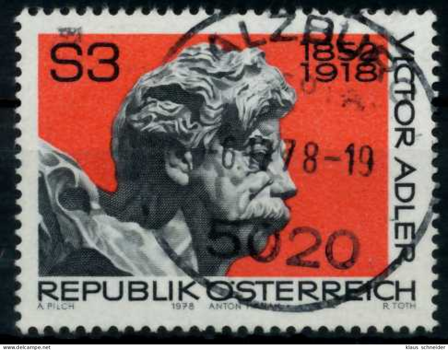 ÖSTERREICH 1978 Nr 1589 Zentrisch Gestempelt X80D736 - Oblitérés