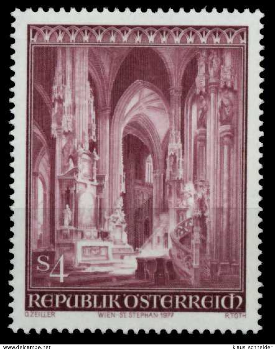 ÖSTERREICH 1977 Nr 1546 Postfrisch S0031A2 - Ongebruikt