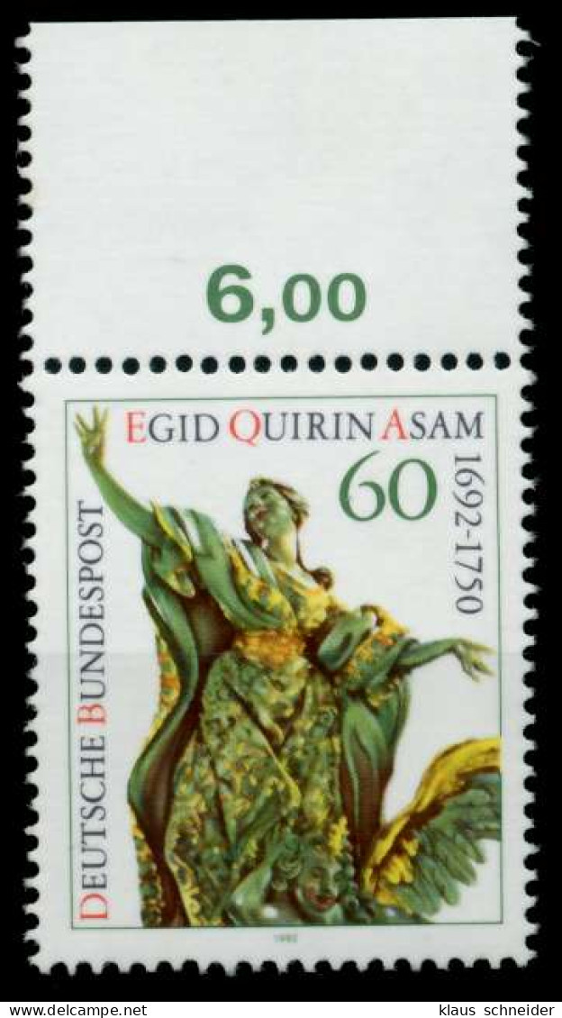 BRD 1992 Nr 1624 Postfrisch ORA X82E742 - Unused Stamps