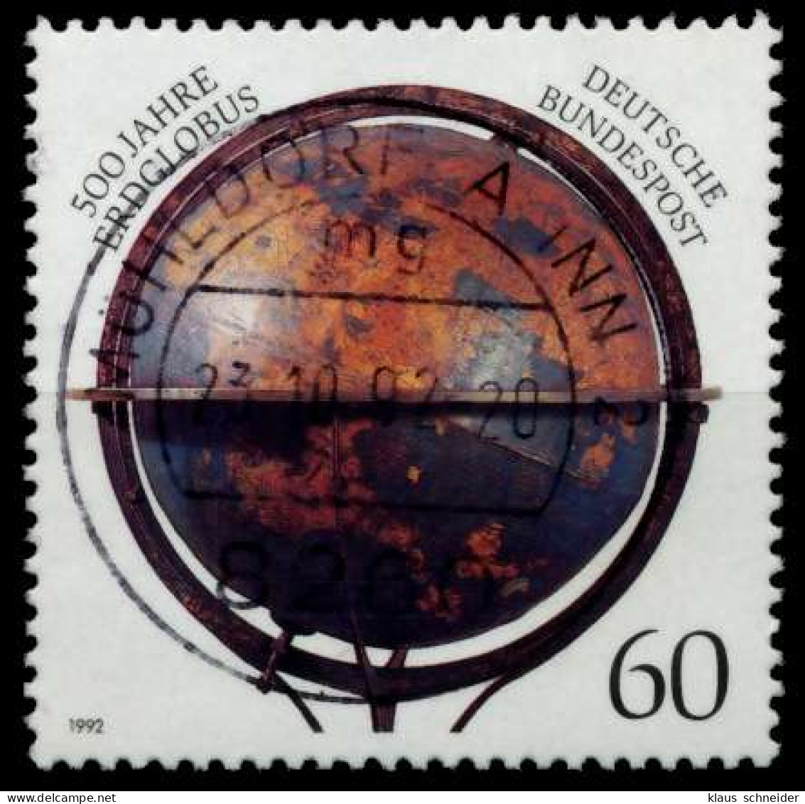 BRD 1992 Nr 1627 Zentrisch Gestempelt X82E83A - Used Stamps