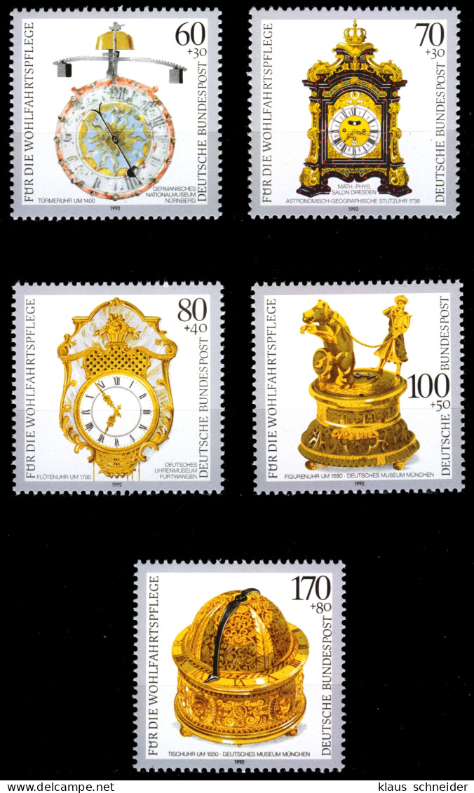 BRD 1992 Nr 1631-1635 Postfrisch S5E3C66 - Unused Stamps