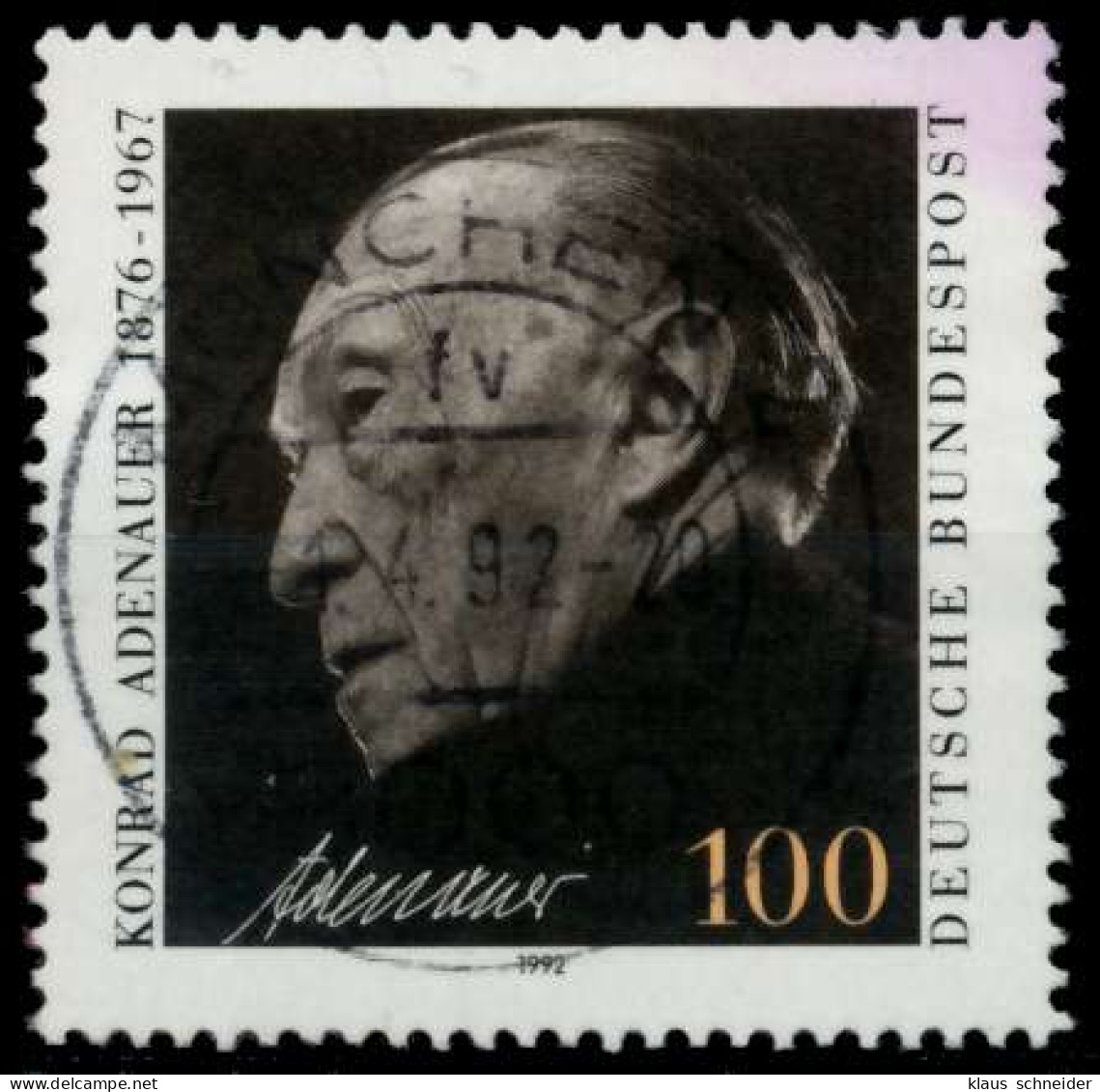 BRD 1992 Nr 1601 Zentrisch Gestempelt X830536 - Used Stamps