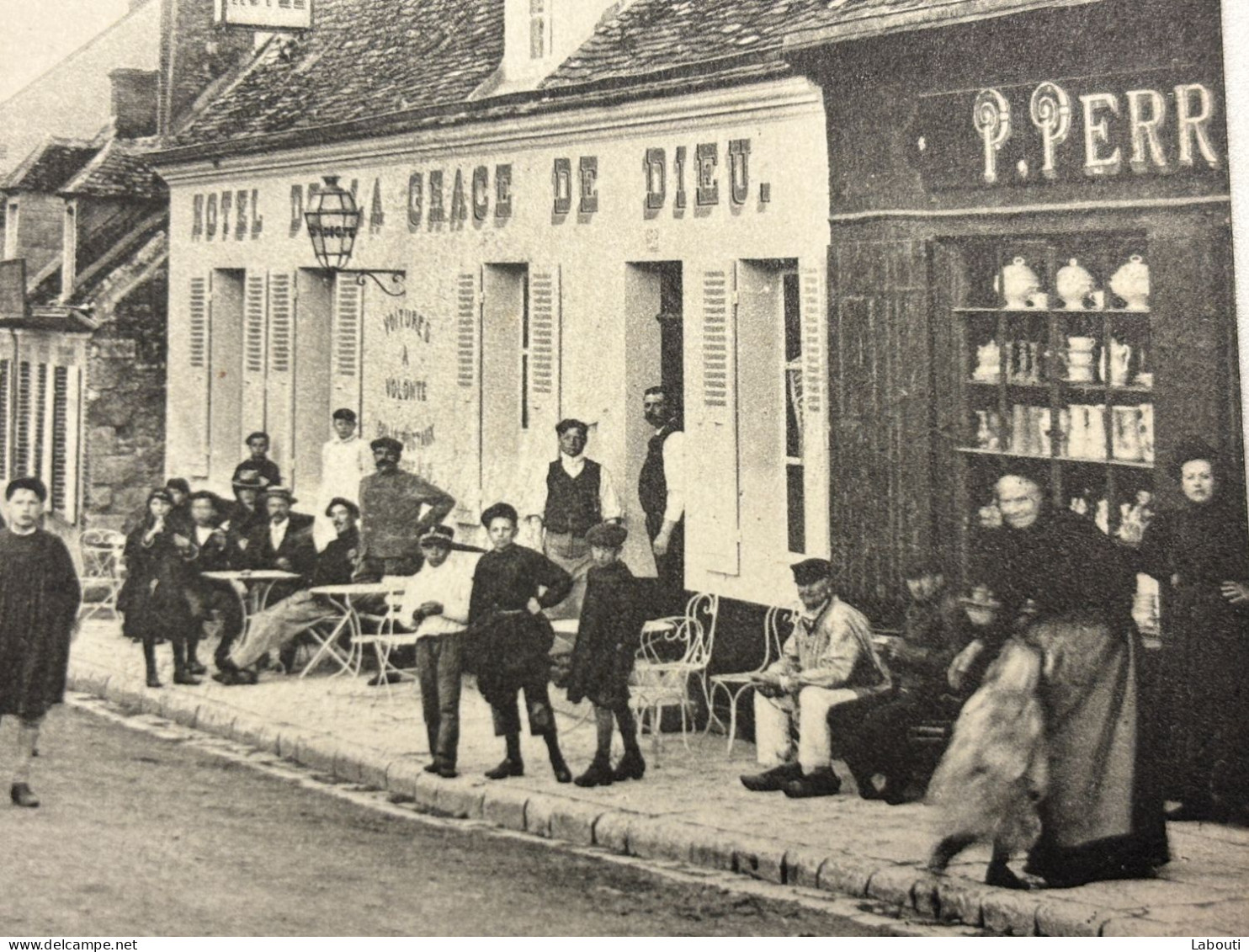 Chatillon-Coligny Loiret La Fête Au Puyrault Cachet BM Voyagé Vers Viet-nam Tonkin 1910 - Chatillon Coligny