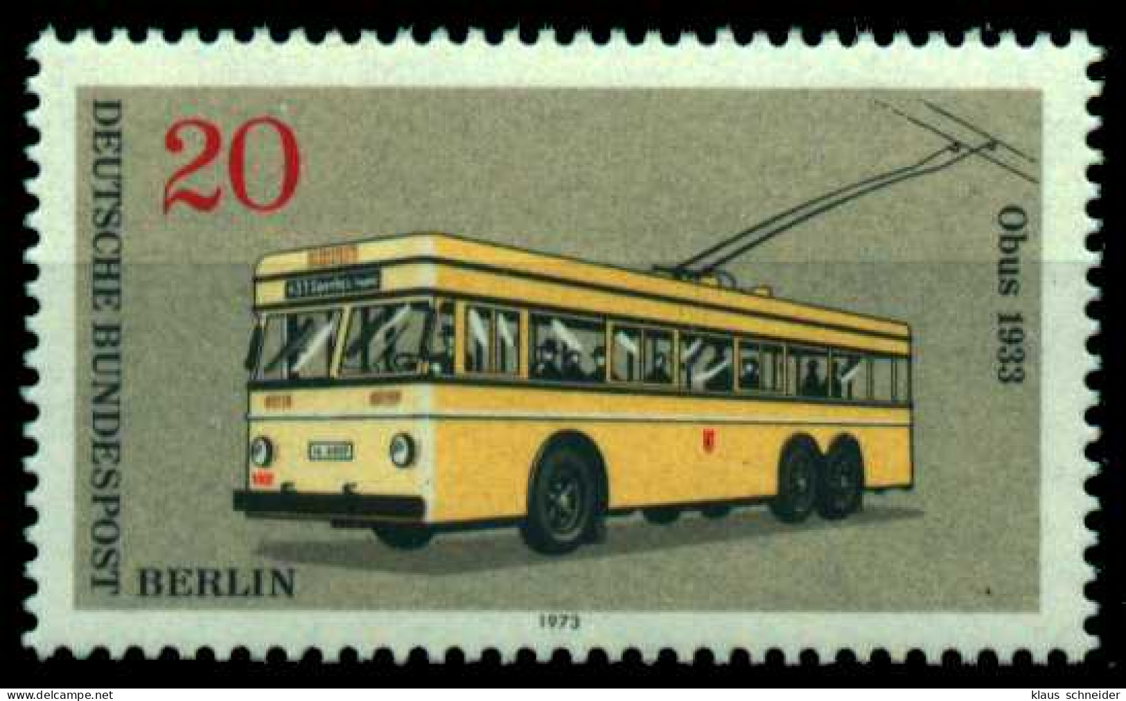 BERLIN 1973 Nr 447 Postfrisch S5F0D2A - Unused Stamps