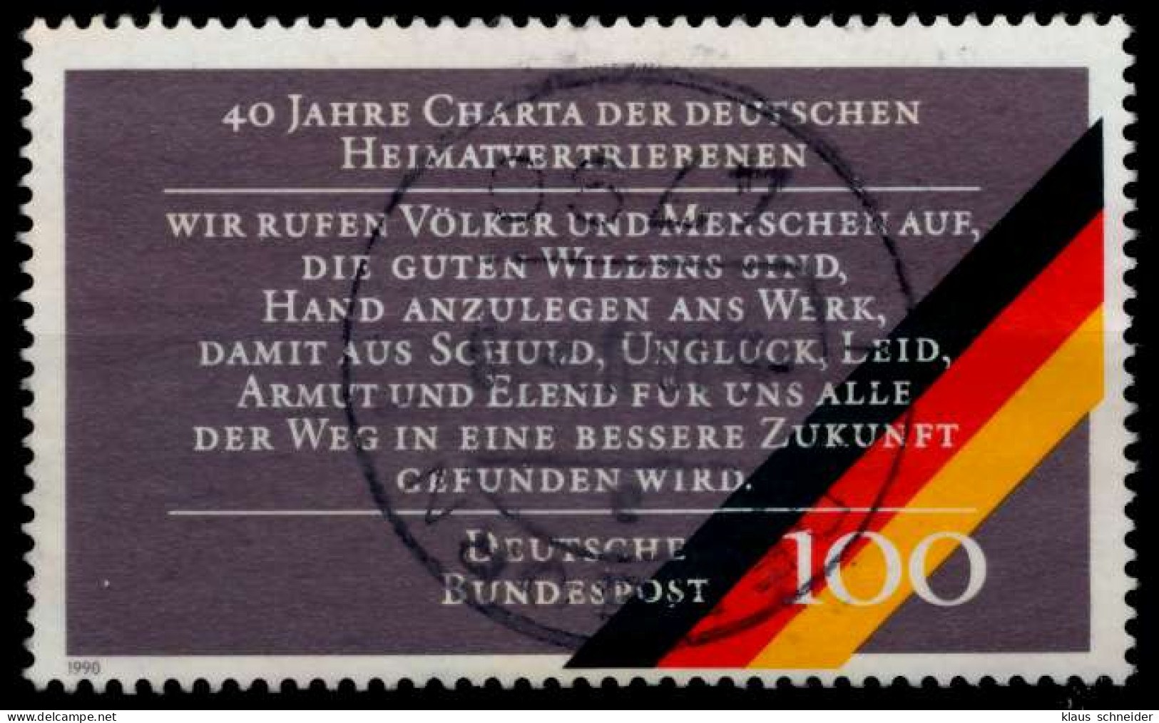 BRD 1990 Nr 1470 Zentrisch Gestempelt X851FD2 - Used Stamps