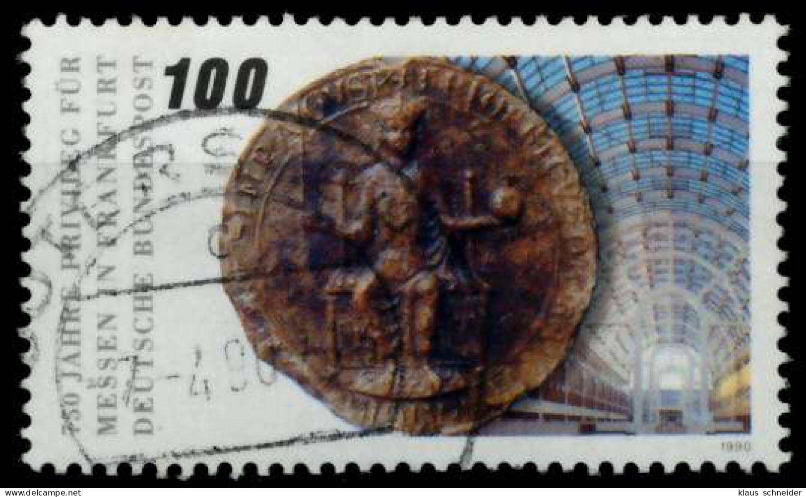 BRD 1990 Nr 1452 Zentrisch Gestempelt X852472 - Used Stamps