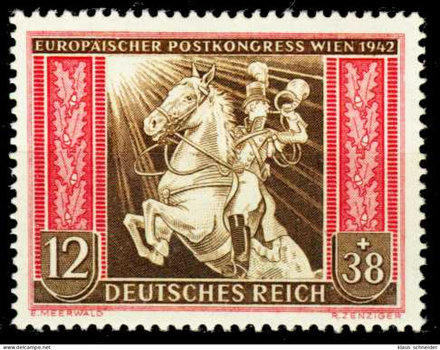 3. REICH 1942 Nr 822 Postfrisch S616DAE - Unused Stamps